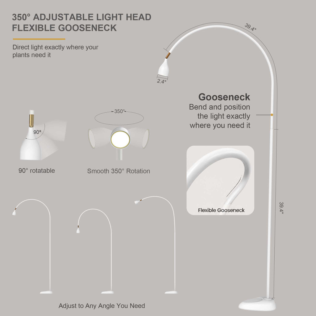 SpectrumGro Aesthetic Floor Grow Light