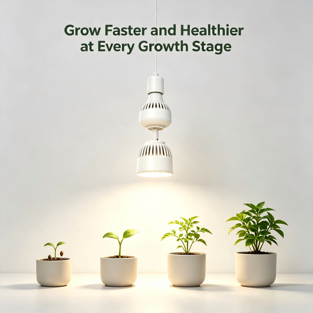 SpectrumGro Plug-In Grow Light Bulb