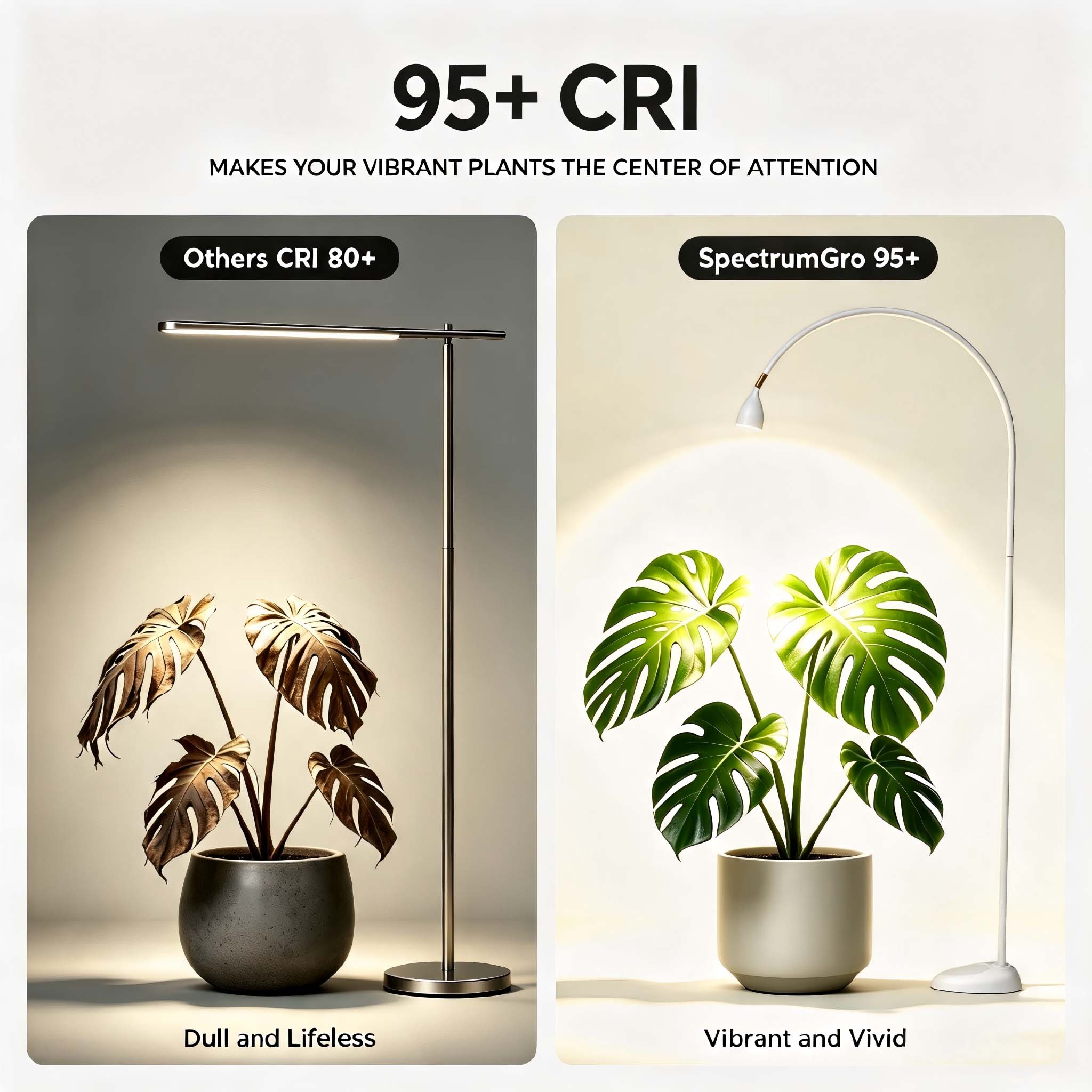 SpectrumGro Aesthetic Floor Grow Light