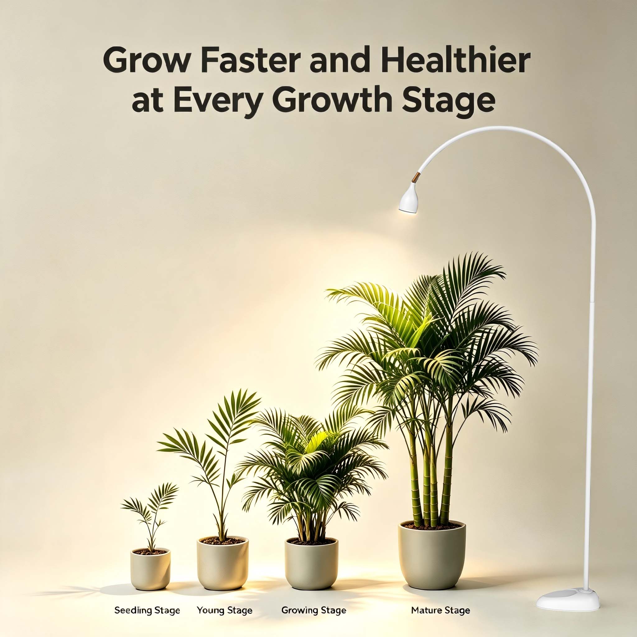 SpectrumGro Aesthetic Floor Grow Light
